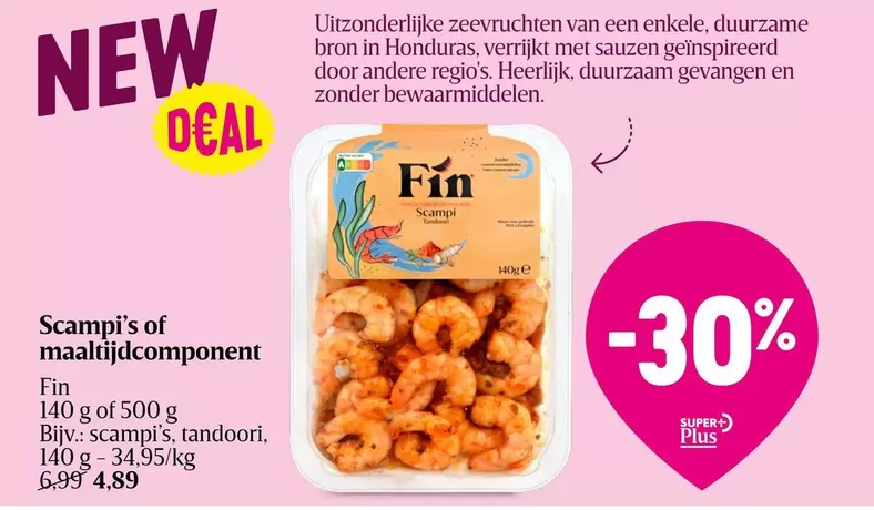 Origin - Scampi's of maaltijdcomponent