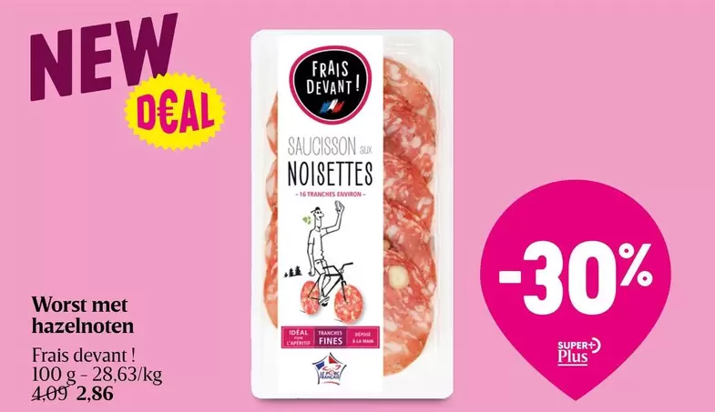 Worst met hazelnoten