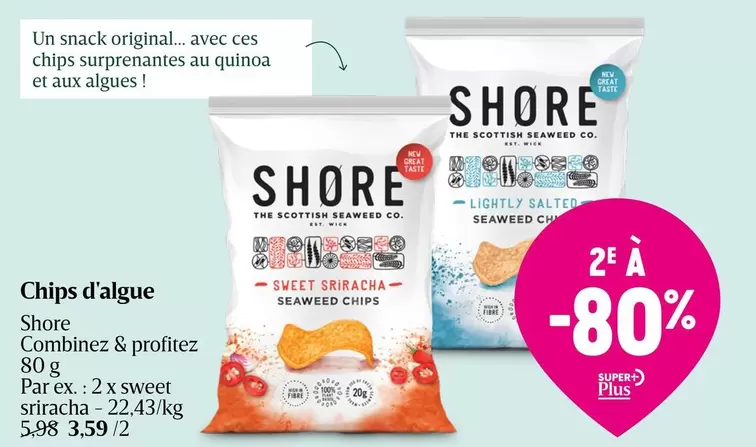 Snack - Chips d'algue