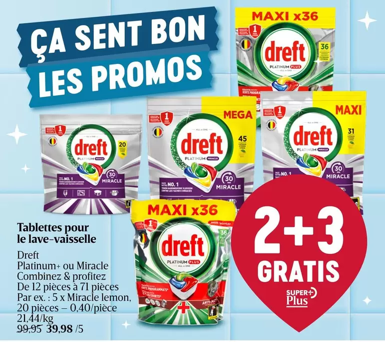 One - Tablettes pour le lave-vaisselle