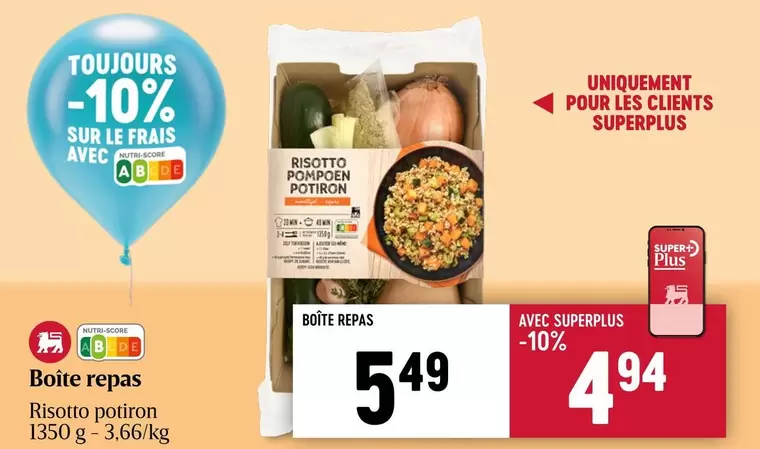 Risotto potiron