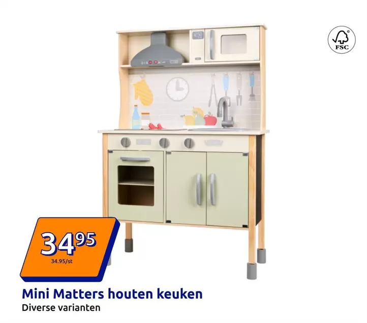 Keuken - Mini Matters houten keuken