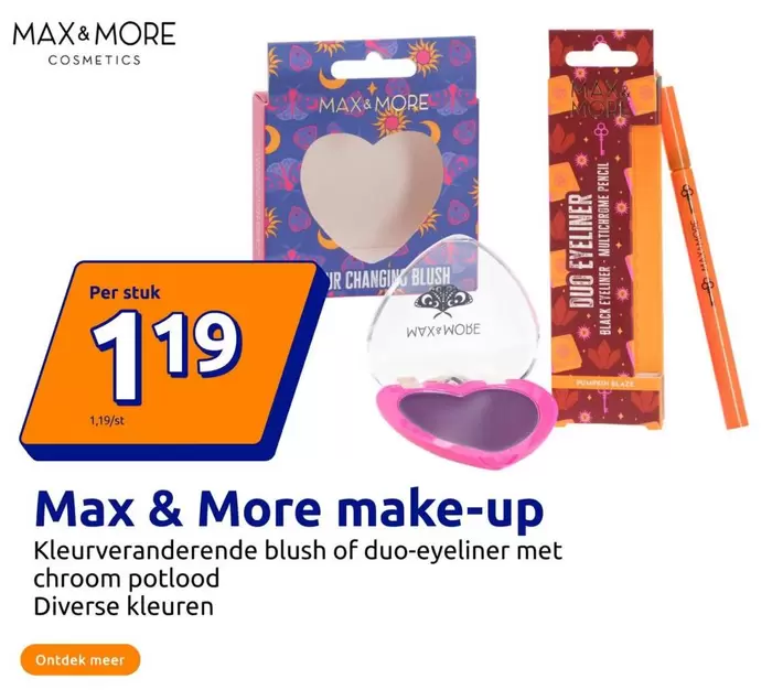 Black - Max & More make-up