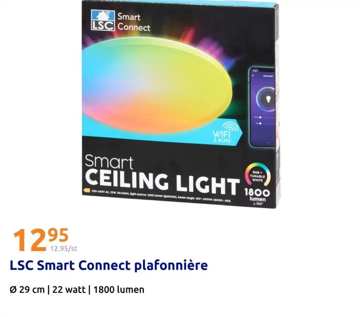 White - Smart Connect plafonnière