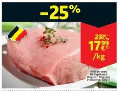 De - Rôti de veau Kalfsgebraad