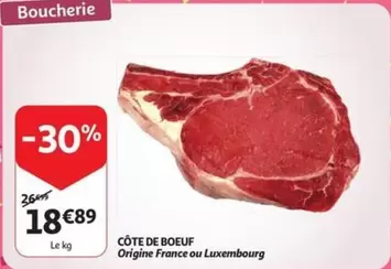 De - CÔTE DE BOEUF