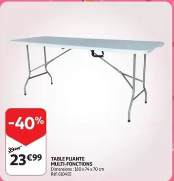 TABLE PLIANTE
