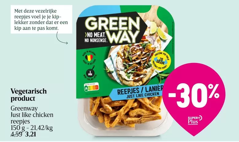 De - Lust Like Chicken Reepjes