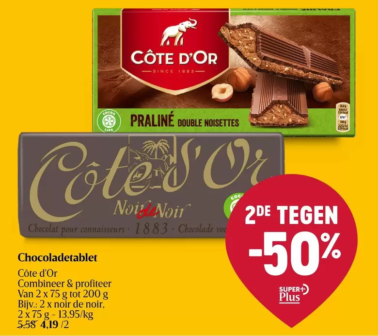 De - Chocoladetablet