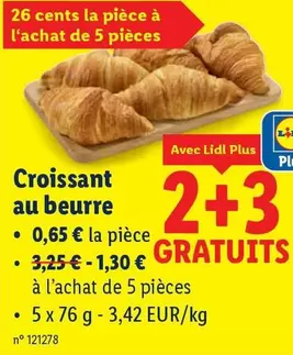 De - Croissant au beurre