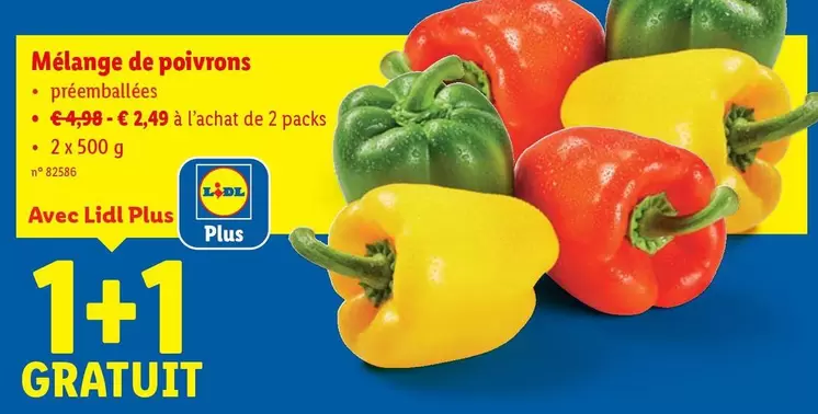 De - Mélange de poivrons