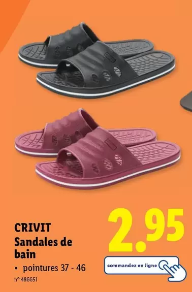 De - Sandales de bain