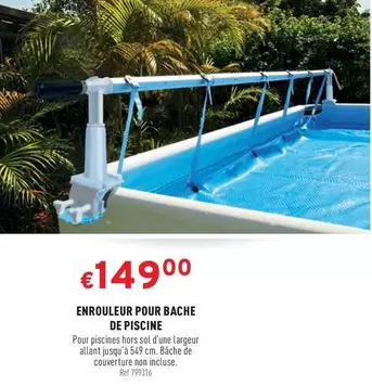 De - ENROULEUR POUR BACHE DE PISCINE