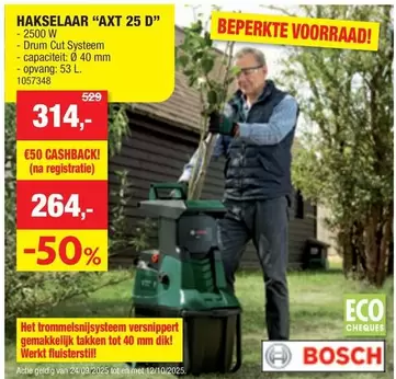 Bosch - AXT 25 D