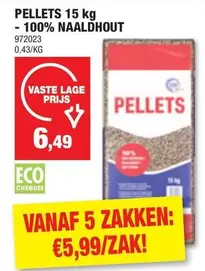 PELLETS 15 kg