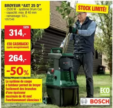 Bosch - "AXT 25 D"
