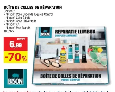 De - BOÎTE DE COLLES DE RÉPARATION