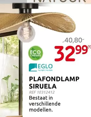 PLAFONDLAMP SIRUELA