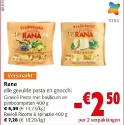 Ricotta - Alle Gevulde Pasta En Gnocchi