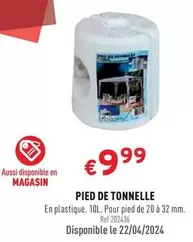 De - PIED DE TONNELLE