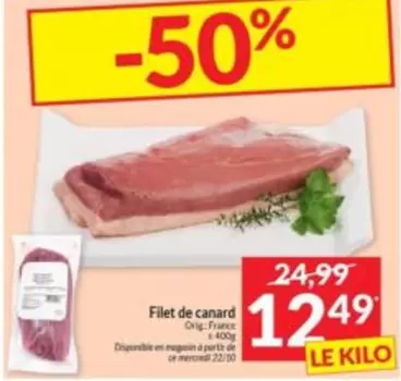 De - Filet de canard