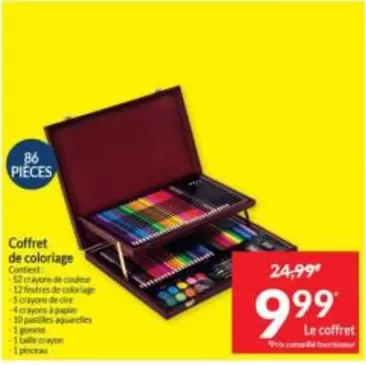 De - Coffret de coloriage