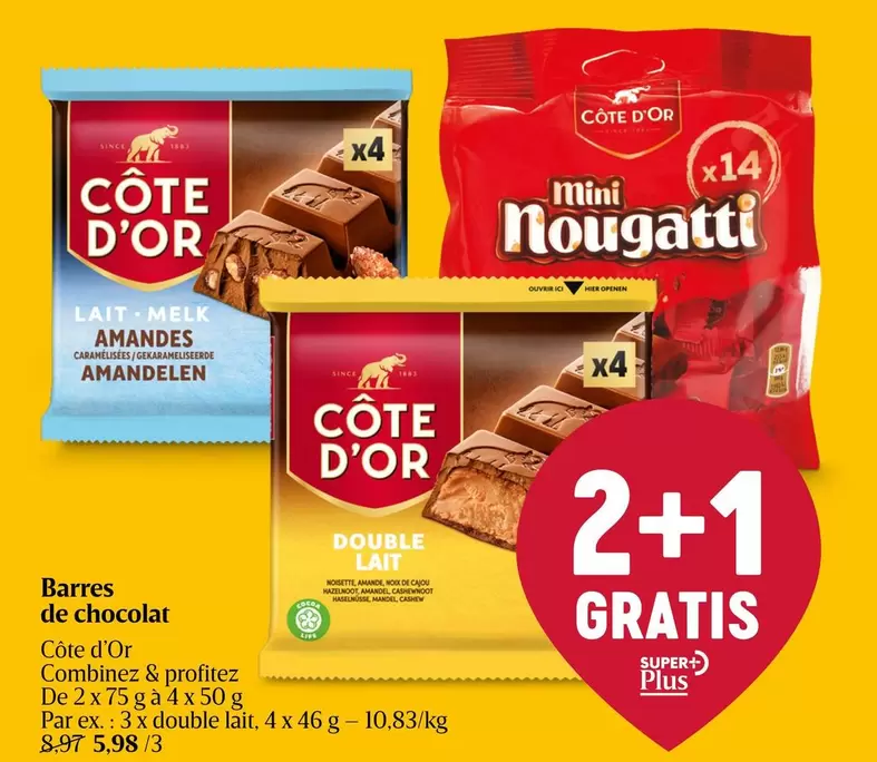 De - Barres de chocolat