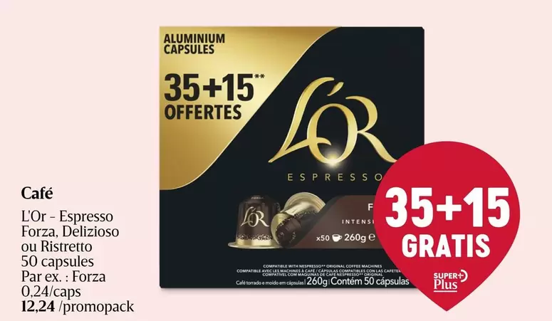 De - Espresso Forza, lizioso ou Ristretto