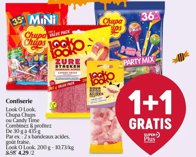 Time - Look O Look, Chupa Chups ou Candy