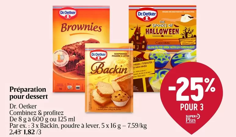 De - Backin, Brownies