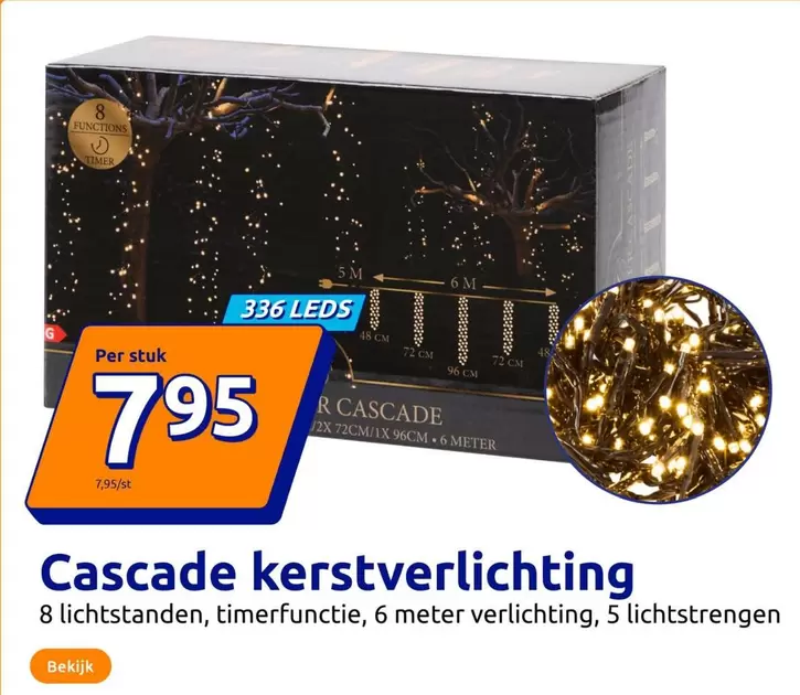 Cascade kerstverlichting