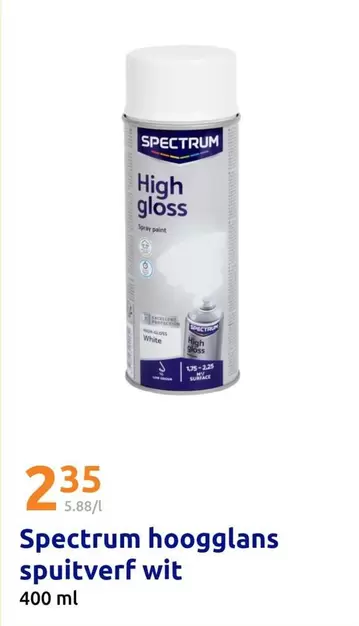 White - Hoogglans Spuitverf Wit