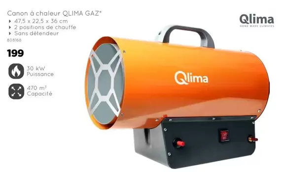 Canon -  à chaleur GAZ