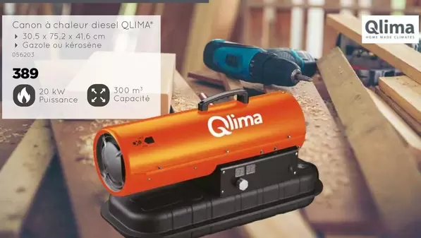 Canon -  à chaleur diesel