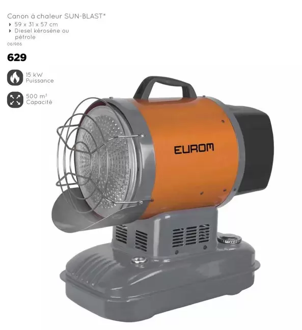 Canon -  à chaleur SUN-BLAST