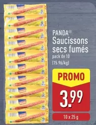 Panda - Saucissons secs fumés