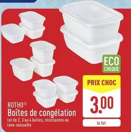 De - Boîtes de congélation