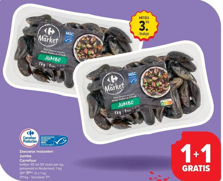 De - Zeeuwse mosselen Jumbo