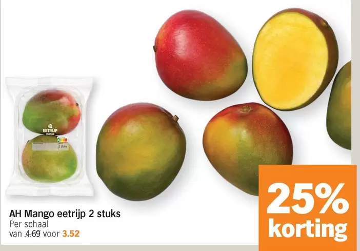 Mango eetrijp 2 stuks