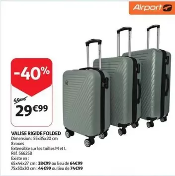 De - VALISE RIGIDE FOLDED