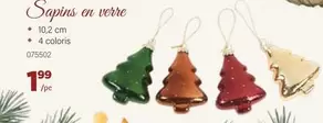Sapins en verre