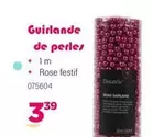 De - Guirlande de perles