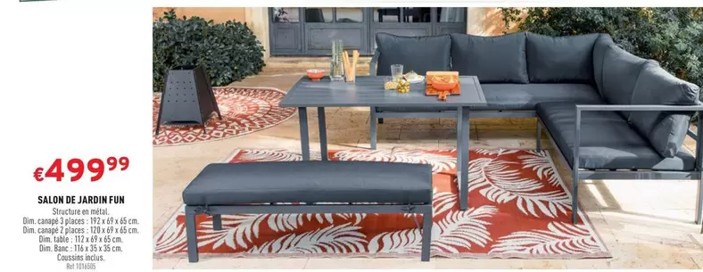 De - SALON DE JARDIN FUN