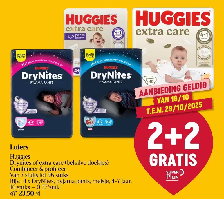 Extra - Drynites of extra care