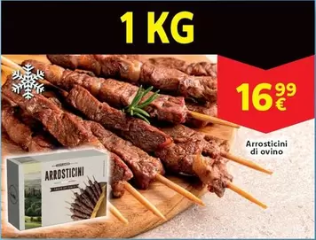Arrosticini di ovino