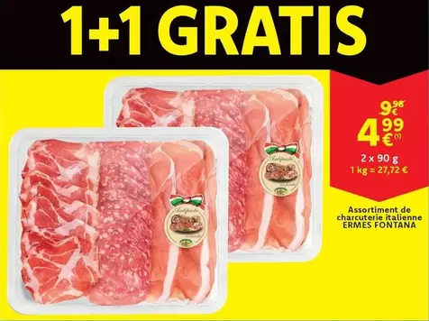 De - Assortiment de charcuterie italienne