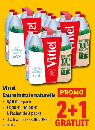 Merci - Eau minérale naturelle