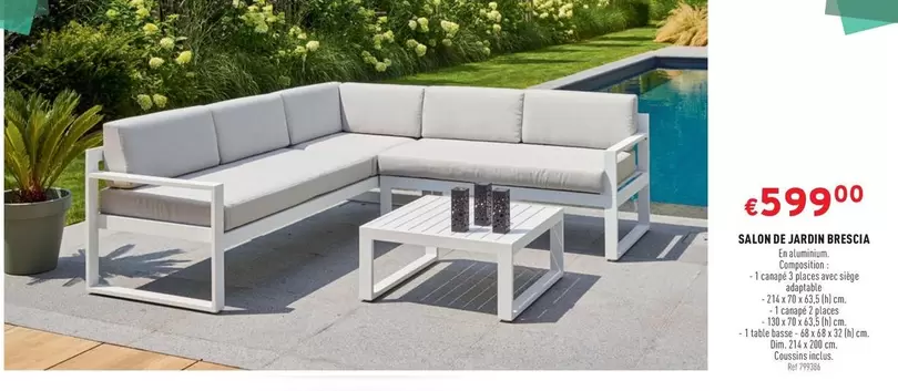 De - SALON DE JARDIN BRESCIA