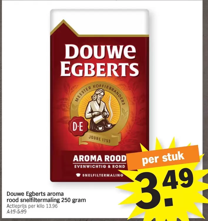 Aroma Rood Snelfiltermaling