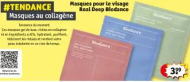 Real - Masques pour le visage  Deep Biodance